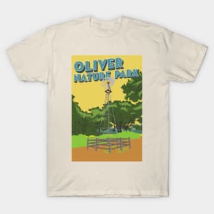 Oliver Nature Park vintage travel poster T-Shirt